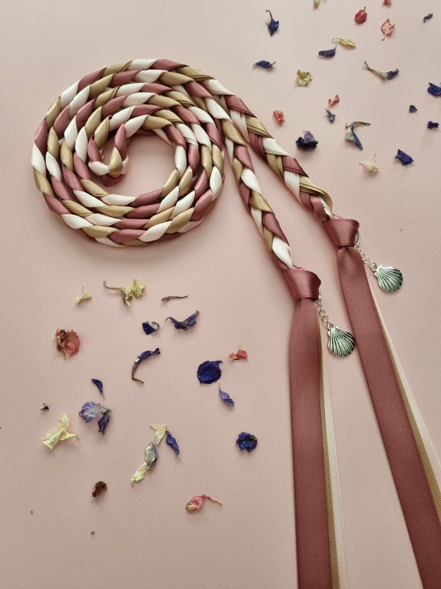 'Pink Sands' Handfasting Cord